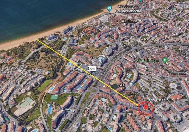 #027 T0 Belavista By Home Holidays Albufeira Exterior photo